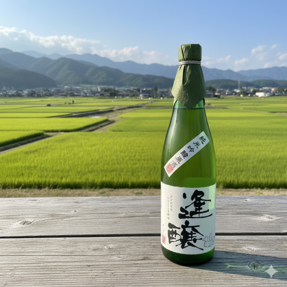 酔園　逢醸（あいがも）　純米吟醸原酒　1800ml 詳細画像 - 4