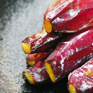 Edo-style aged frozen roasted sweet potatoes